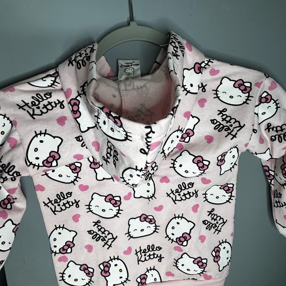 NWT Sanrio Toddler Girl Hello Kitty Hoodie for Kids